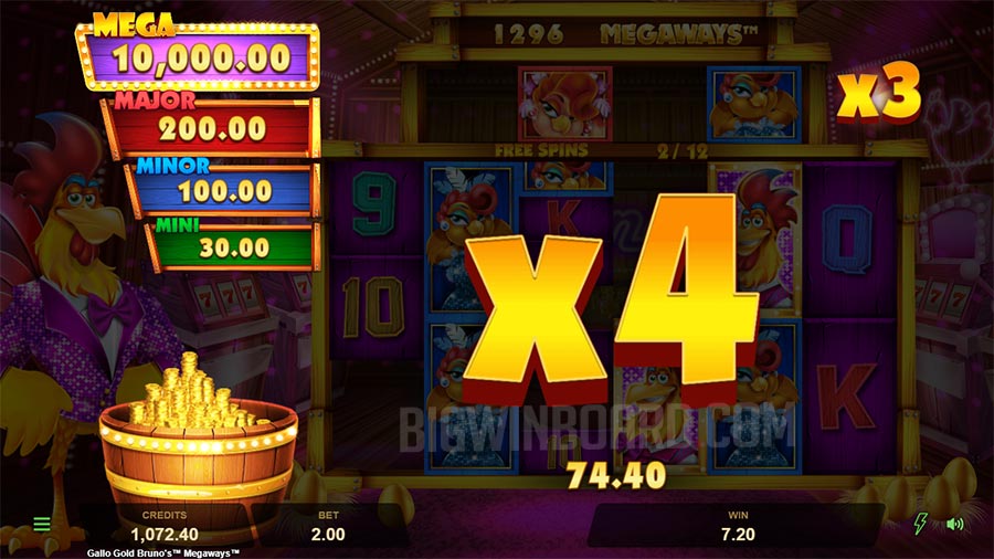 Gallo Gold Bruno's Megaways slot