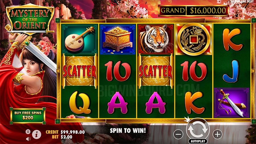 Mystery of the Orient slot