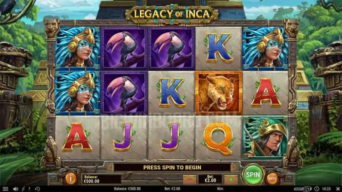 Inca Riches Slot Legacy of Inca (Play'n GO) Slot Review & Demo