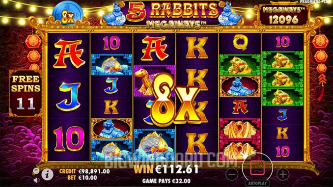 5 Rabbit Slot 5 Rabbits Megaways (Pragmatic Play) Slot Review & Demo