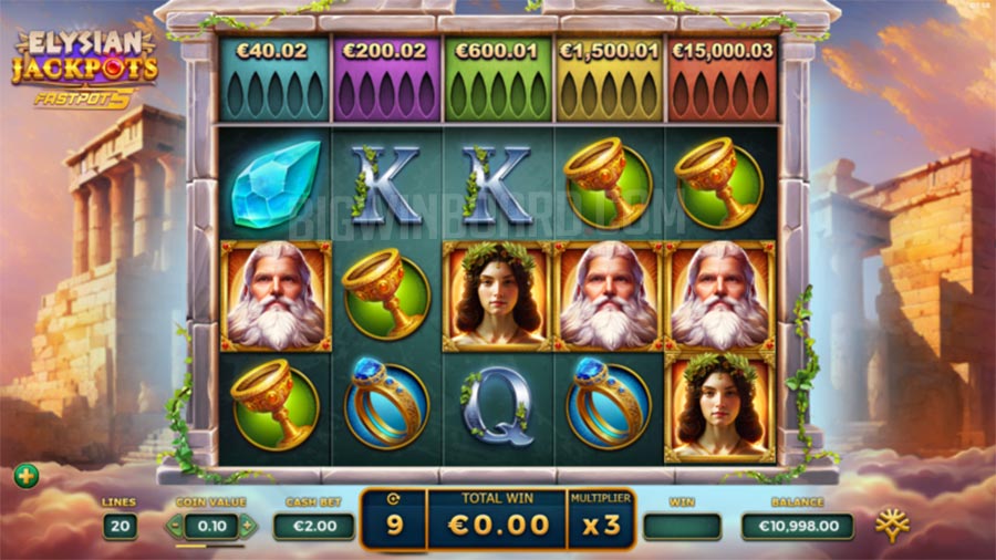 Elysian Jackpots (Yggdrasil Gaming) Slot Review & Demo