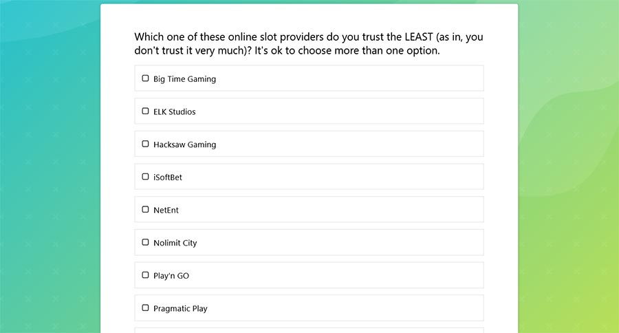 trust poll