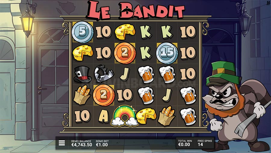 Le Bandit (Hacksaw Gaming) Slot Review & Demo