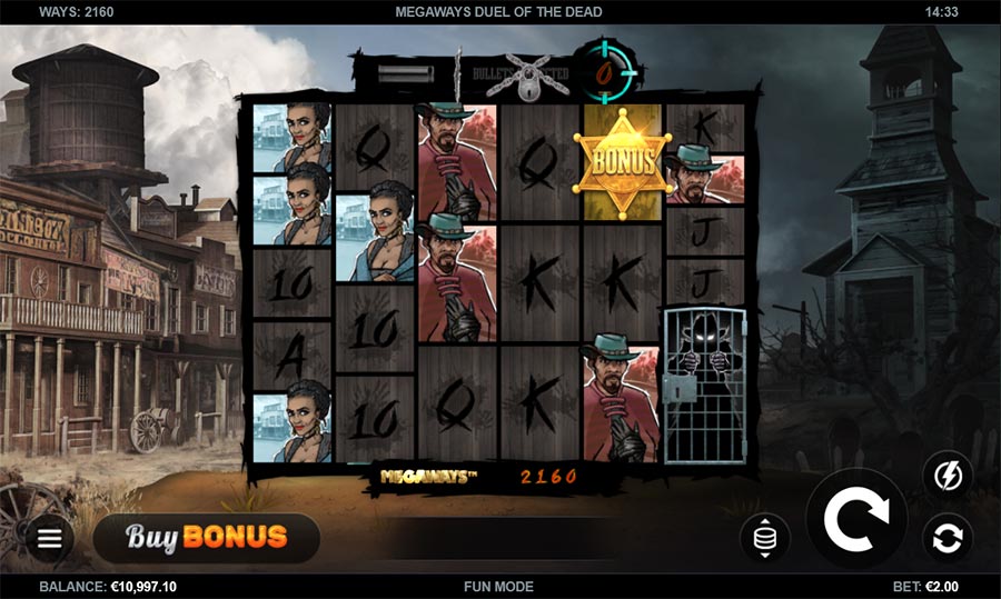 megaways duel of the dead slot