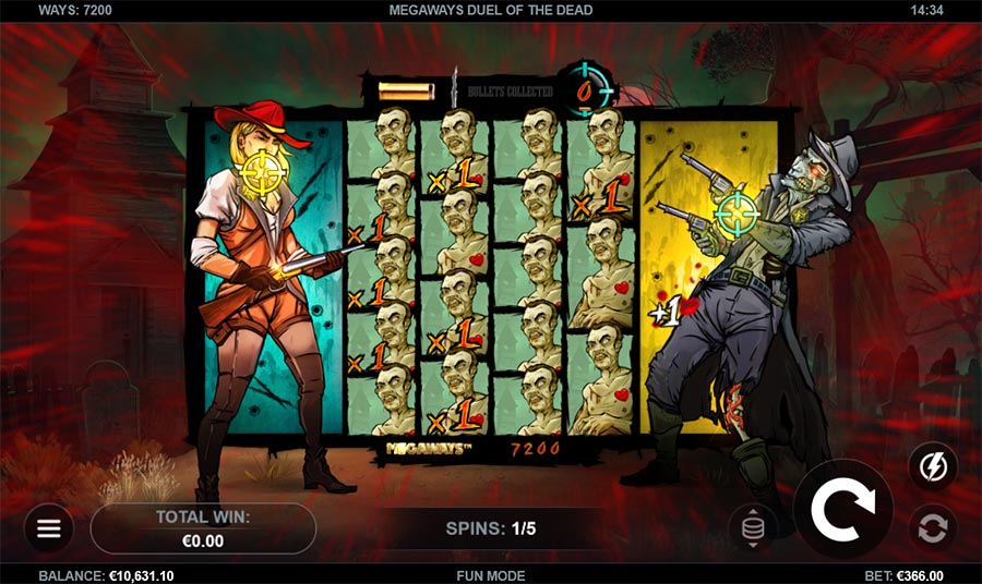 megways duel of the dead