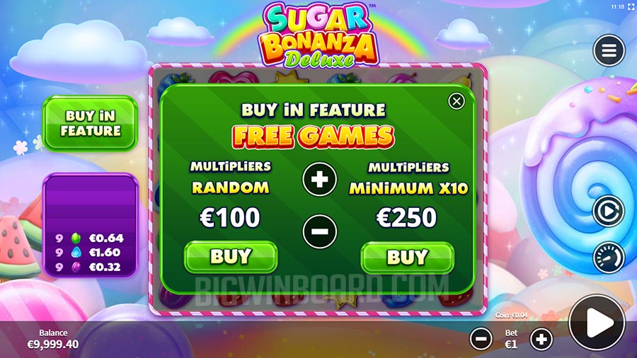 Slot Sugar Bonanza Deluxe