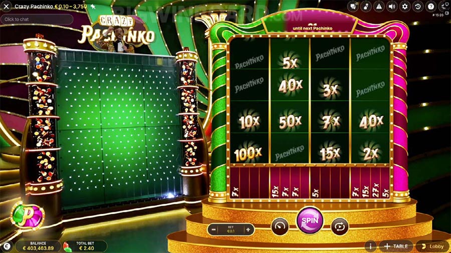 Crazy Pachinko Live