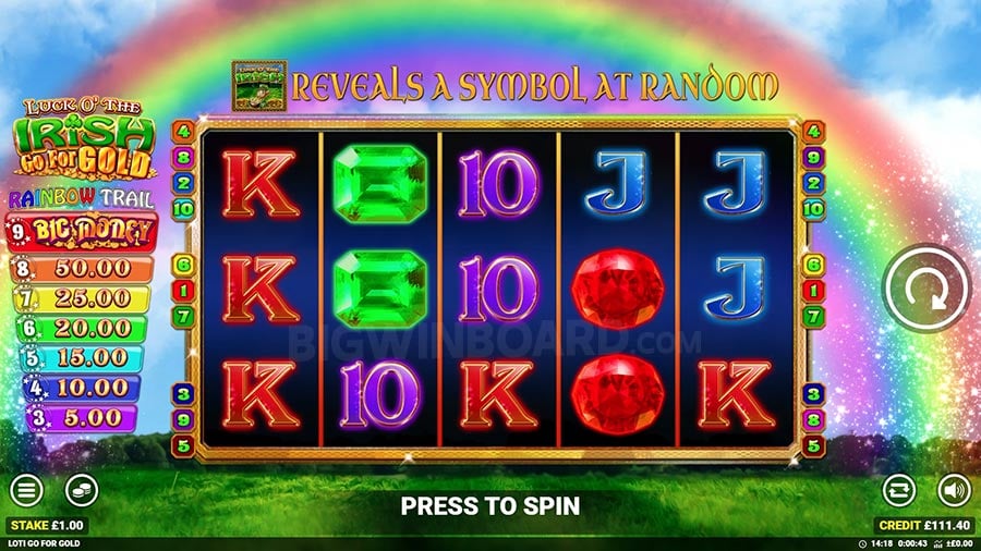 Slot Keberuntungan O 'The Irish Go For Gold