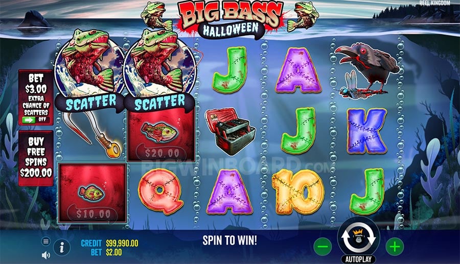 Big Bass Halloween (Pragmatic Play) Slot Review & Demo