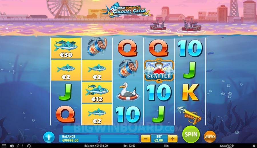 Slot Boat Bonanza Colossal Catch