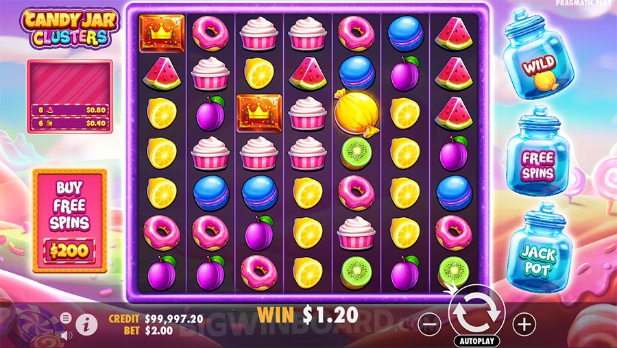 Candy Jar Clusters (Pragmatic Play) Slot Review & Demo