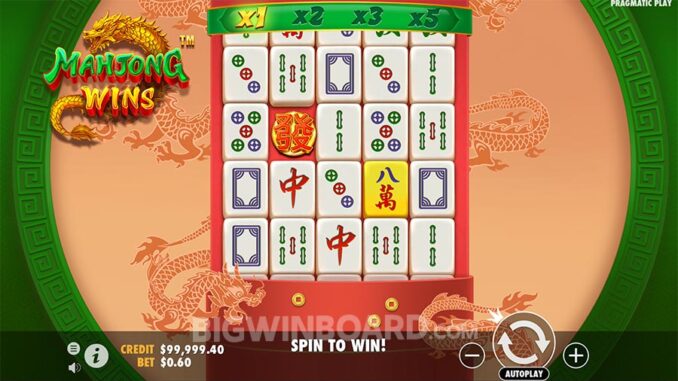 mahjong wins slot panduan