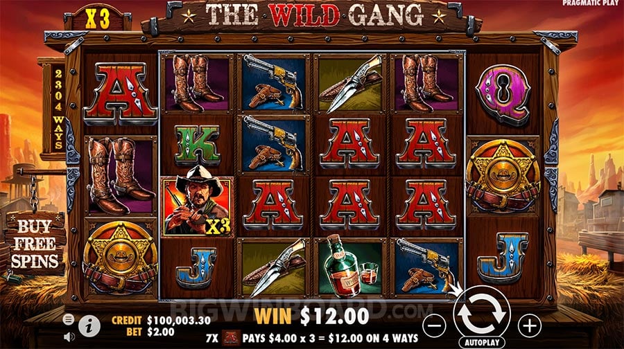 The Wild Gang (Pragmatic Play) Slot Review & Demo