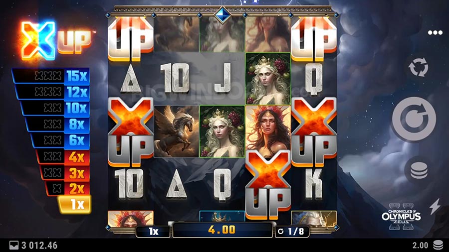Chronicles of Olympus II - Zeus slot
