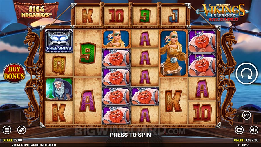 Vikings Unleashed Reloaded slot