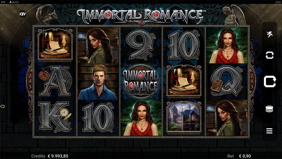 immortal romance slot