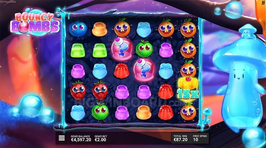 Bouncy Bombs slot