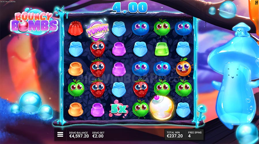 Bouncy Bombs slot