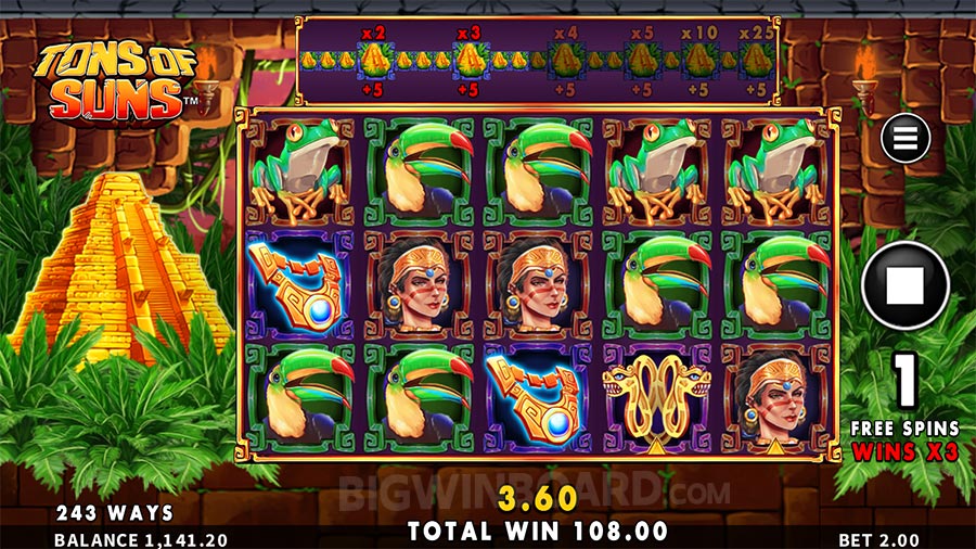 Tons of Suns slot