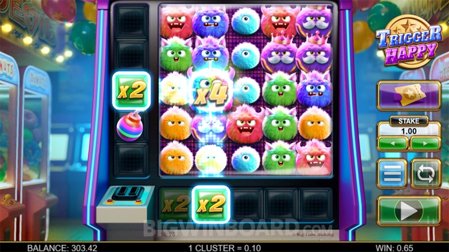 Trigger Happy (Big Time Gaming) Slot Review& Demo