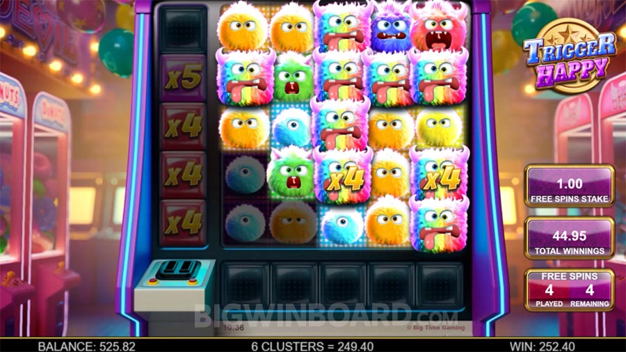 Trigger Happy (Big Time Gaming) Slot Review& Demo