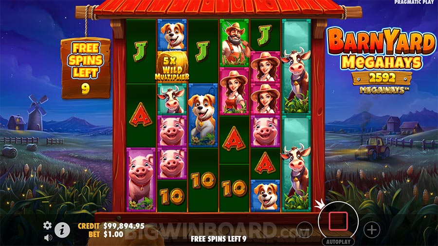Barnyard Megahays Megaways slot