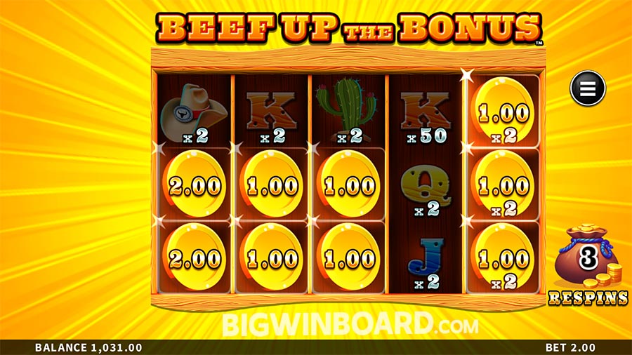 Beef Up the Bonus slot