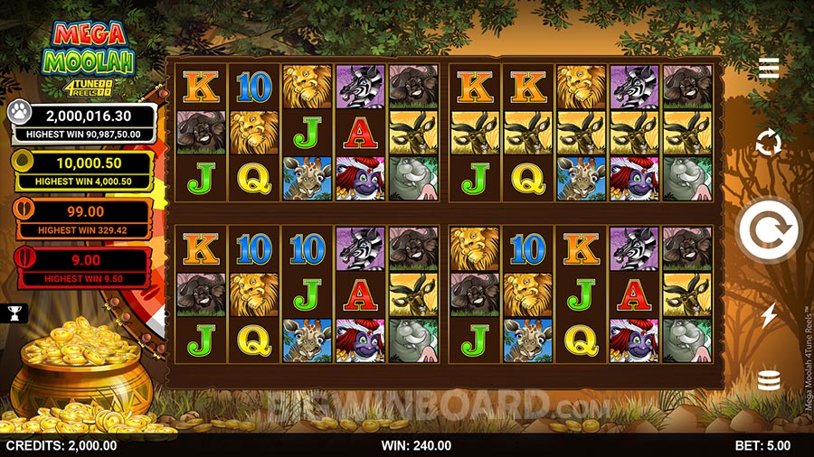 Mega Moolah Slot by Games Global | Play Demo for Free