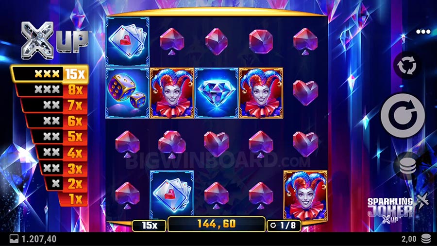 Sparkling Joker X UP slot