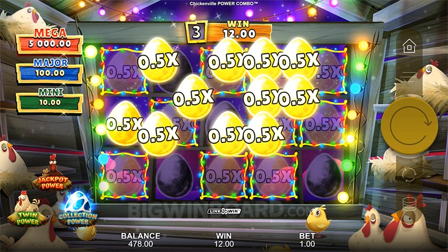 Chickenville Power Combo slot