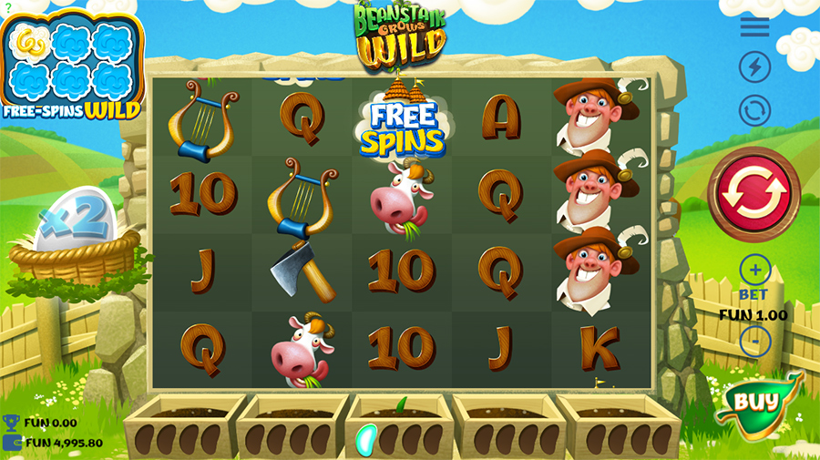 Beanstalk Grows Wild slot