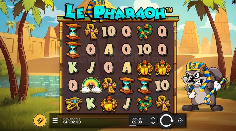 le pharaoh demo game