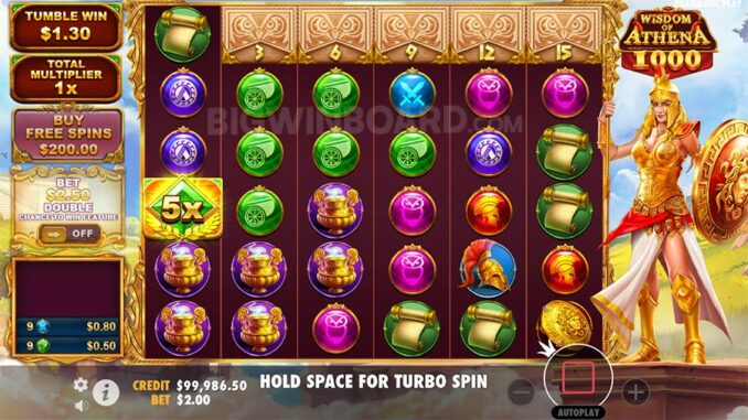 Wisdom of Athena 1000 (Pragmatic Play) Slot Review & Demo