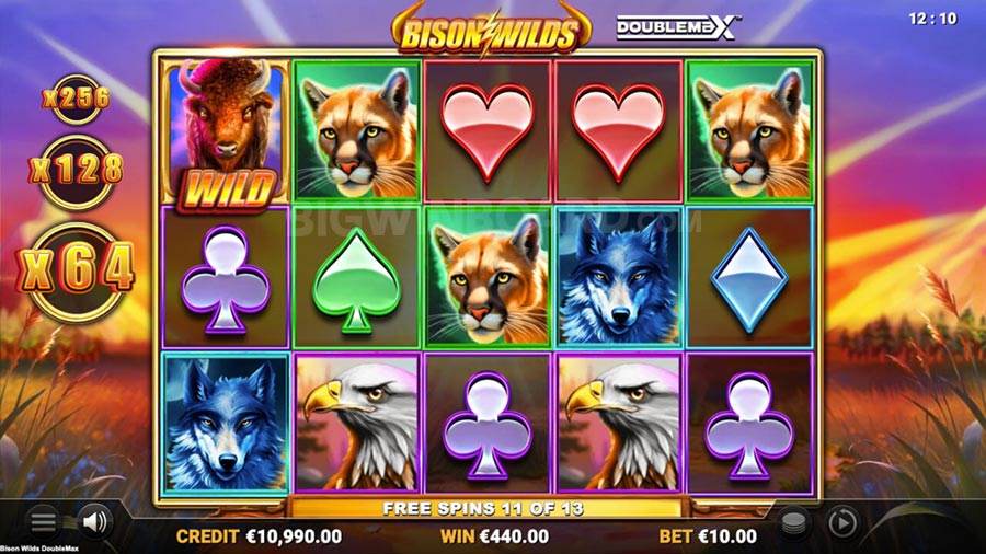 Bison Wilds DoubleMax (Reflex Gaming) Slot Review & Demo