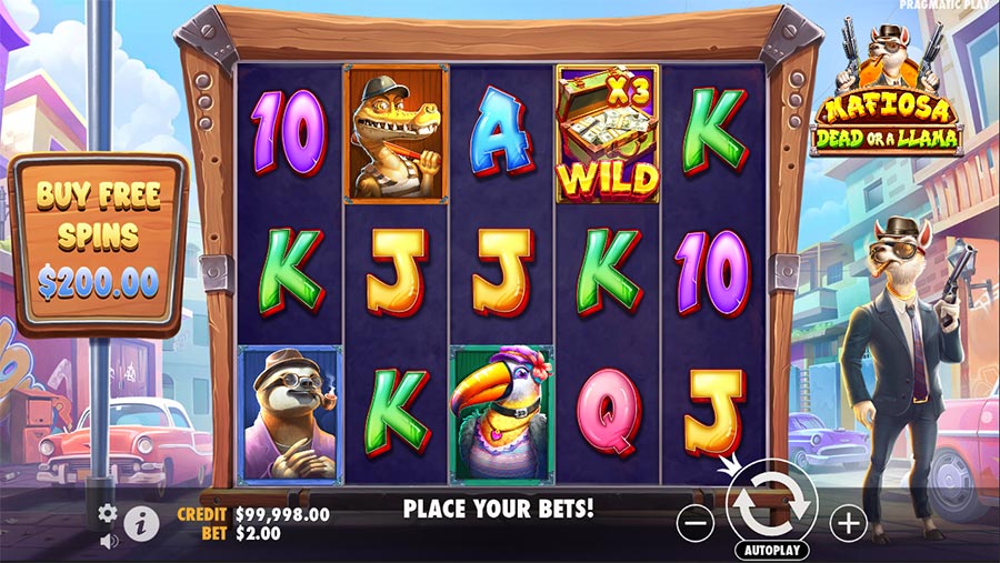 Mafiosa Dead or a Llama slot