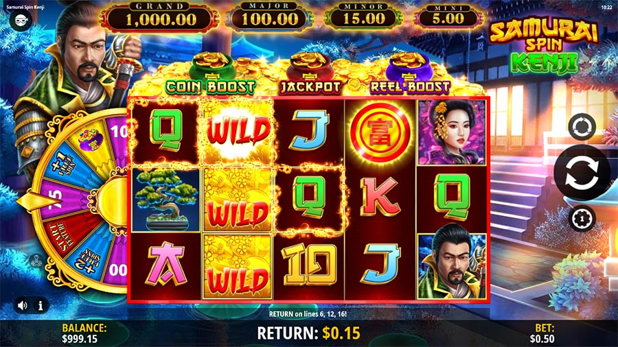 Samurai Spin Kenji slot