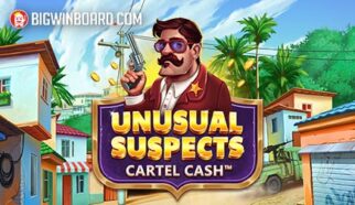 Unusual Suspects Cartel Cash slot
