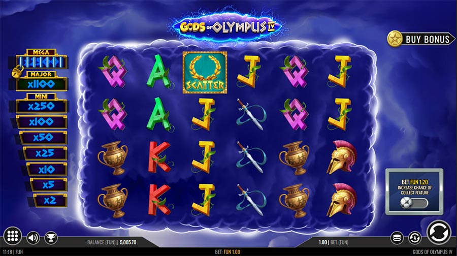 Gods of Olympus IV slot