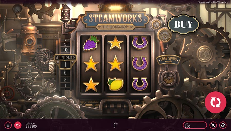 Steamworks slot
