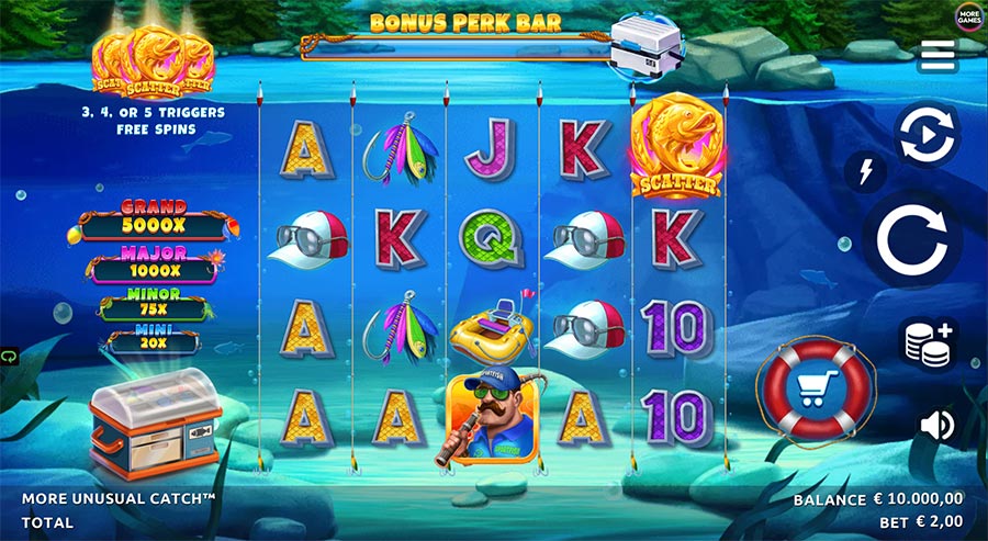 More Unusual Catch slot