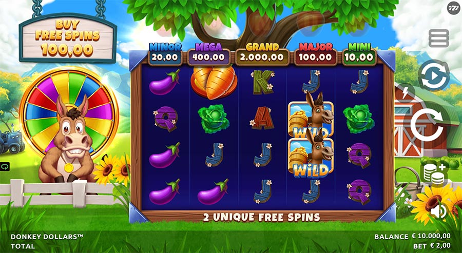 Donkey Dollars slot