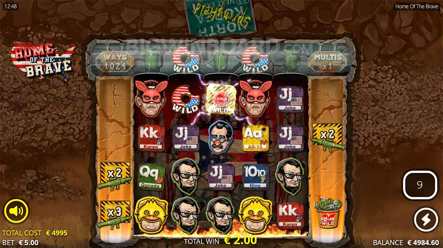 Home of the Brave slot