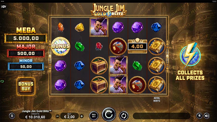 Jungle Jim Gold Blitz slot