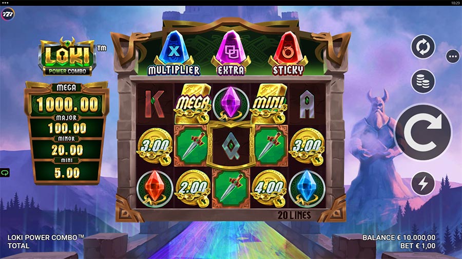 Loki Power Combo slot