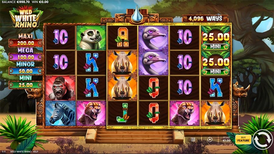 Wild White Rhino slot