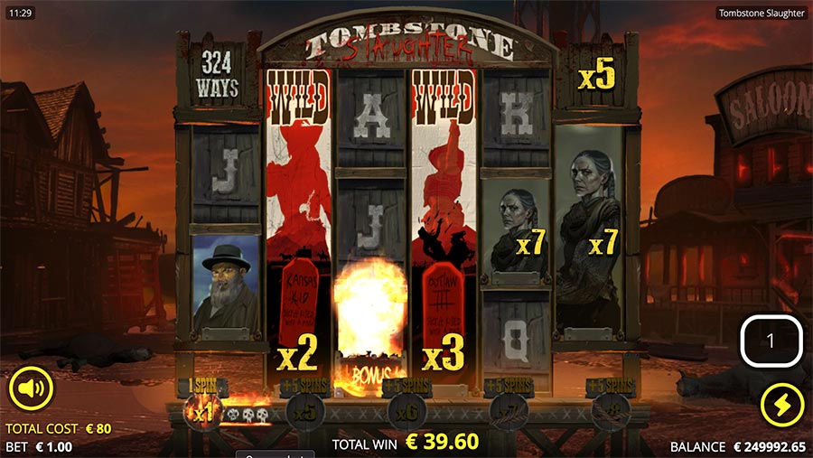 Tombstone Slaughter slot