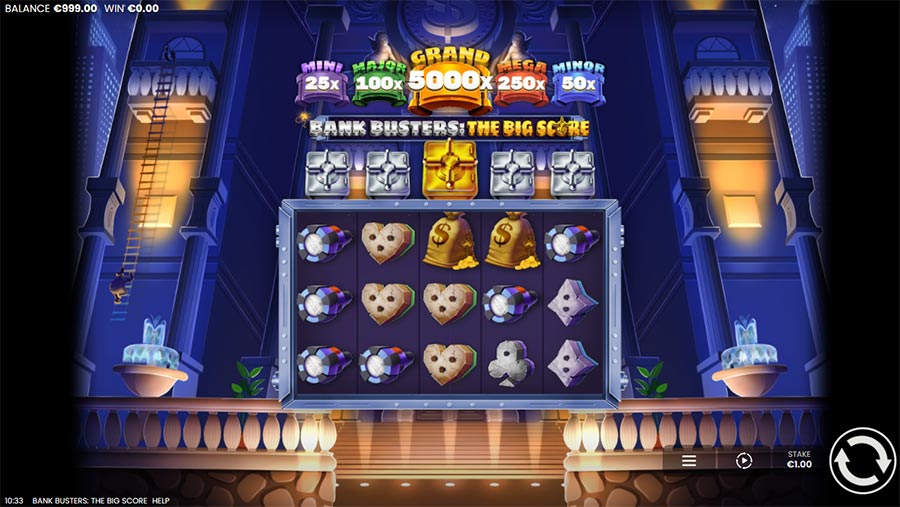 Bank Busters The Big Score slot