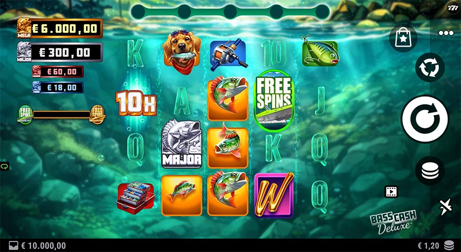 Bass Cash Deluxe slot