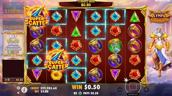 Gates of Olympus Super Scatter (Pragmatic Play) Slot Review & Demo