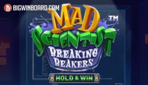 Mad Scientist Breaking Beakers